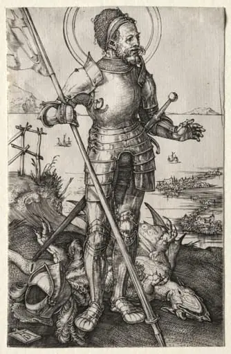 St. George on Foot, by Albrecht Dürer