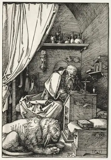 St. Jerome in His Cell, by Albrecht Dürer