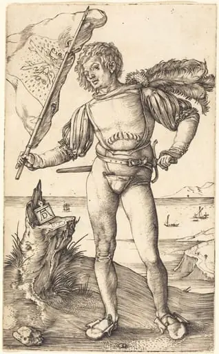 Standard Bearer, by Albrecht Dürer