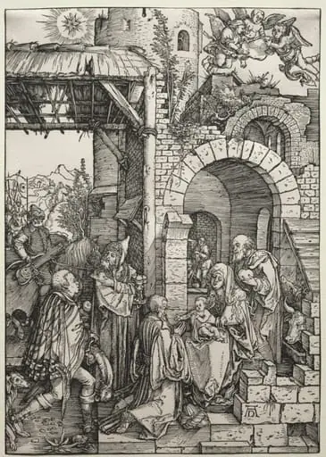 The Adoration of the Magi, by Albrecht Dürer