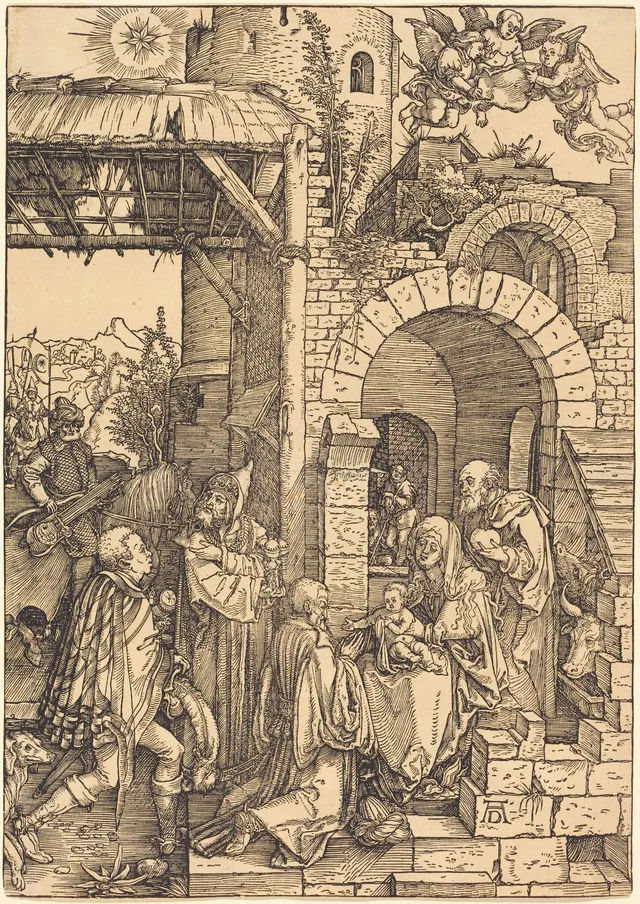 The Adoration of the Magi, by Albrecht Dürer