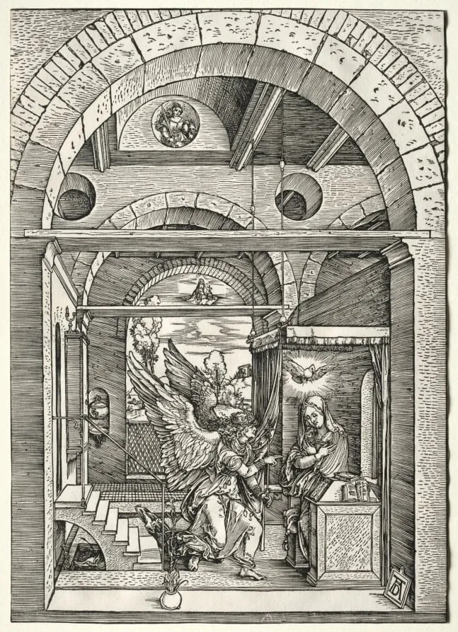 The Annunciation, by Albrecht Dürer, 1504