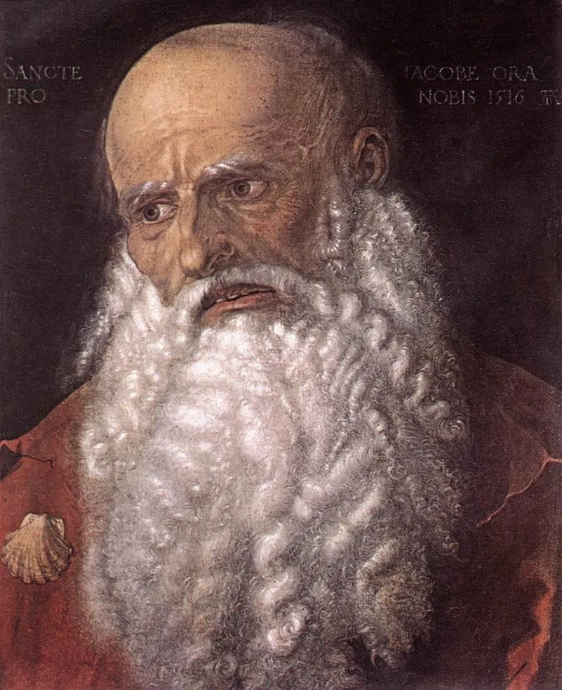 The Apostle James the Elder, by Albrecht Dürer, oil, 1516