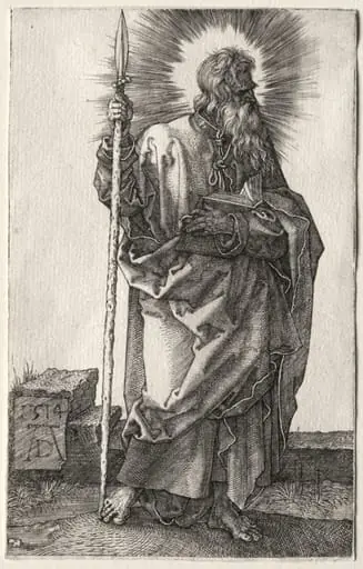 The Apostle Thomas, by Albrecht Dürer