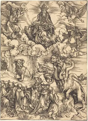 The Beast with Two Horns like a Lamb, by Albrecht Dürer