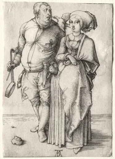 The Cook and His Wife, by Albrecht Dürer
