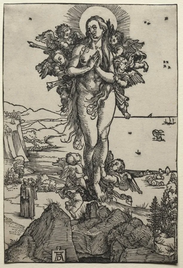 The Ecstasy of Mary Magdalene, by Albrecht Dürer, 1502