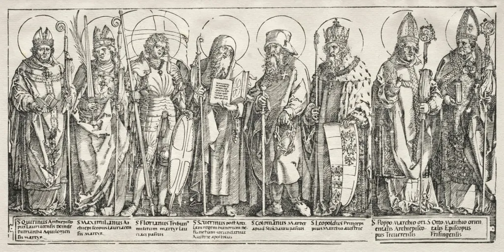The Eight Saints of Austria, by Albrecht Dürer, 1515