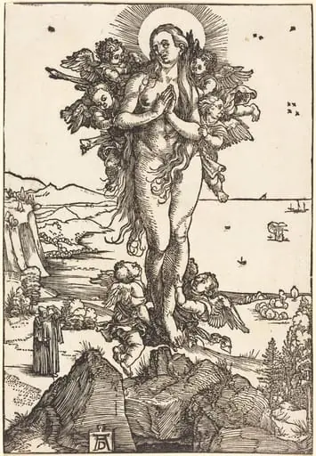 The Elevation of Saint Mary Magdalene, by Albrecht Dürer