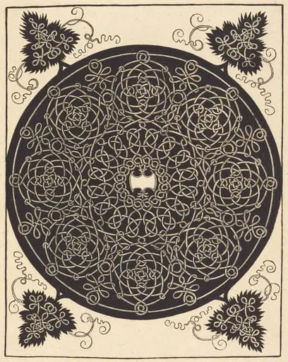 The Fifth Knot (with a six-pointed white shield), by Albrecht Dürer
