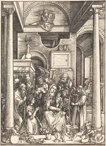 The Glorification of the Virgin, by Albrecht Dürer