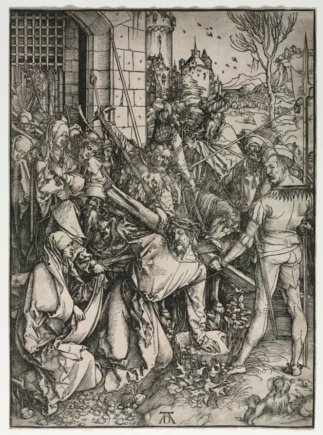 The Great Passion: Christ Bearing the Cross, by Albrecht Dürer, 1504