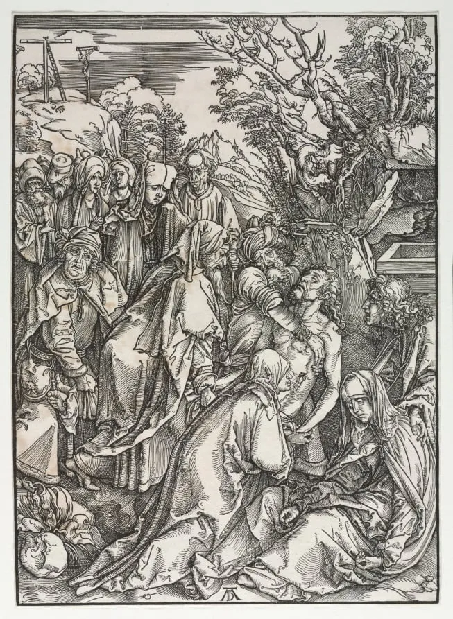 The Great Passion: The Deposition, by Albrecht Dürer, 1504