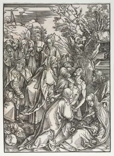 The Great Passion: The Deposition, by Albrecht Dürer