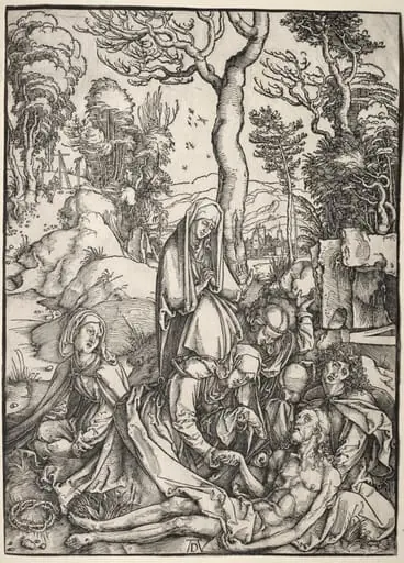 The Great Passion: The Lamentation of Christ, by Albrecht Dürer