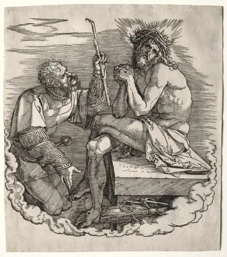 The Great Passion:  Title Page - Christ,  Man of Sorrows, by Albrecht Dürer