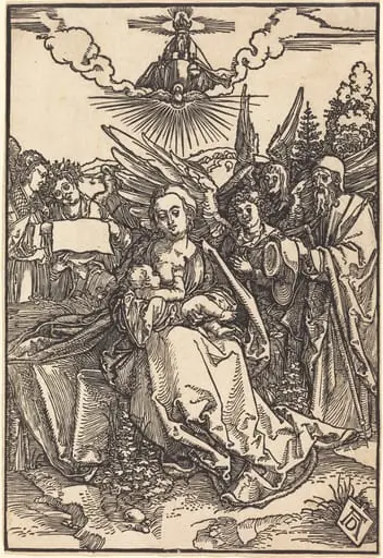 The Holy Family with Five Angels, by Albrecht Dürer