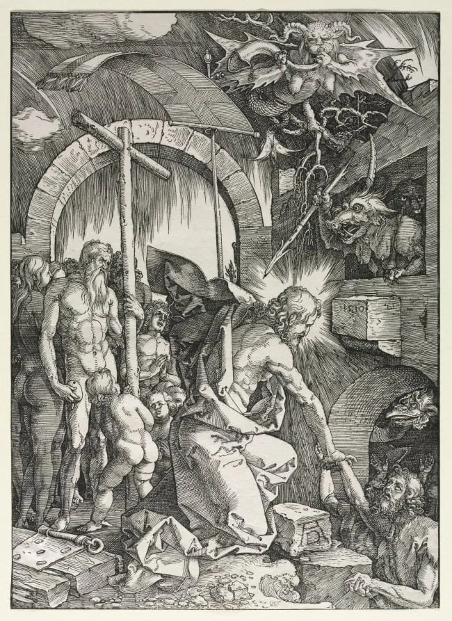 The Large Passion: Christ Descending into Limbo, by Albrecht Dürer, 1510