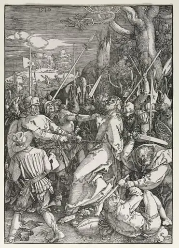 The Large Passion:  The Betrayal of Christ, by Albrecht Dürer