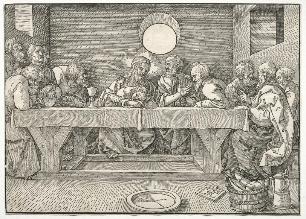 The Last Supper, by Albrecht Dürer, 1523