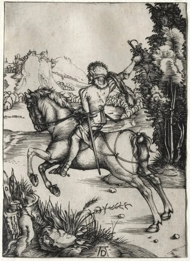 The Little Courier, by Albrecht Dürer, 1496