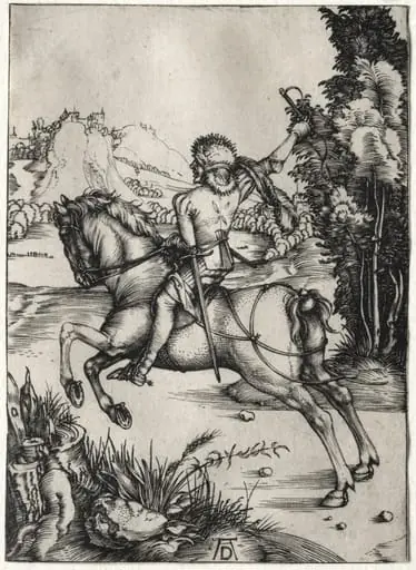 The Little Courier, by Albrecht Dürer