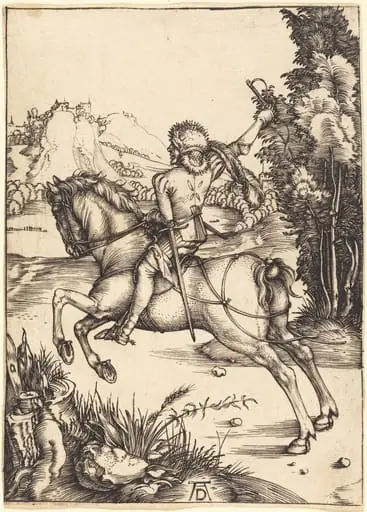 The Little Courier, by Albrecht Dürer
