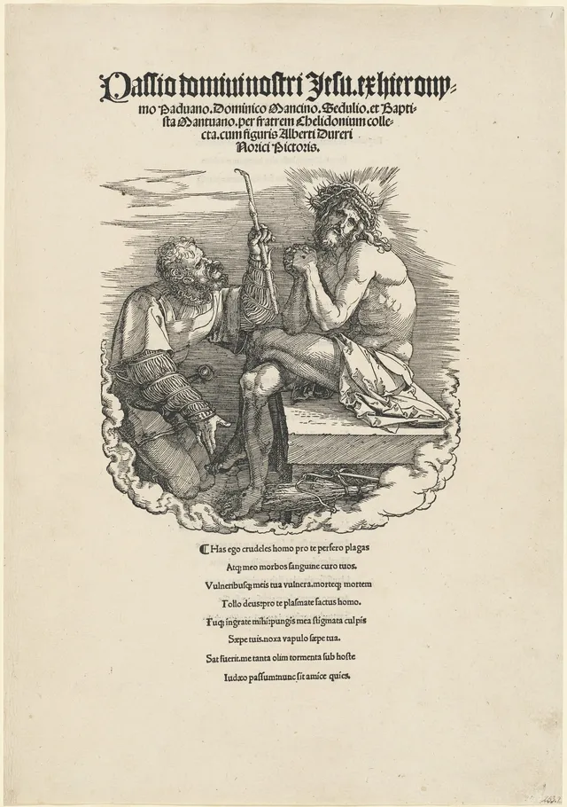 The Man of Sorrows Mocked by a Soldier, Albrecht Dürer
