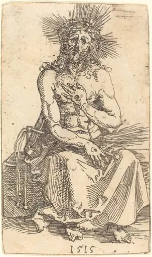 The Man of Sorrows Seated