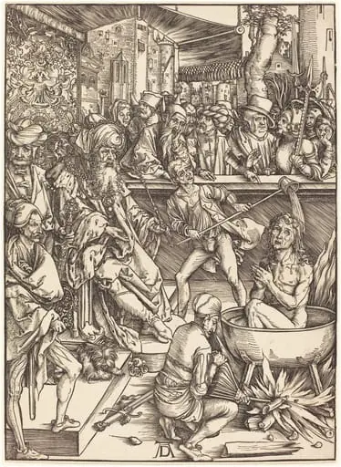 The Martyrdom of Saint John, by Albrecht Dürer
