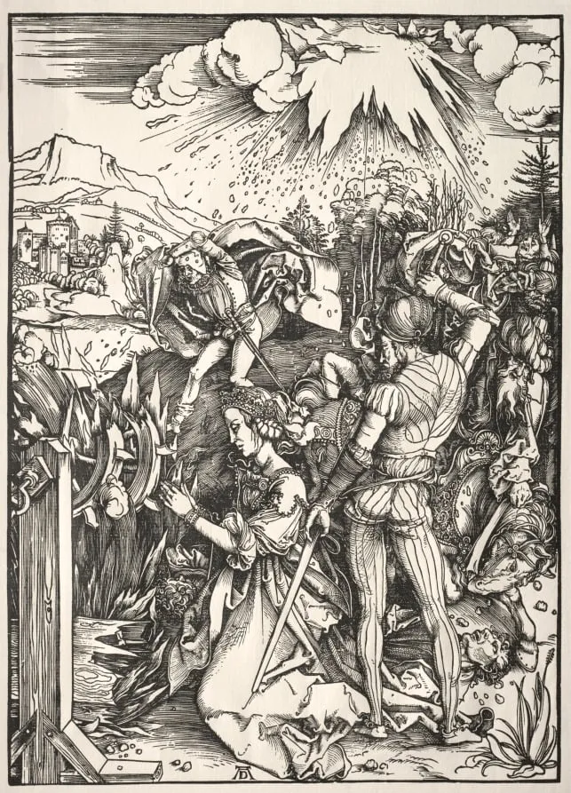 The Martyrdom of St. Catherine, by Albrecht Dürer, 1498