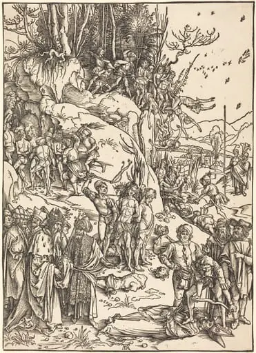 The Martyrdom of the Ten Thousand, by Albrecht Dürer