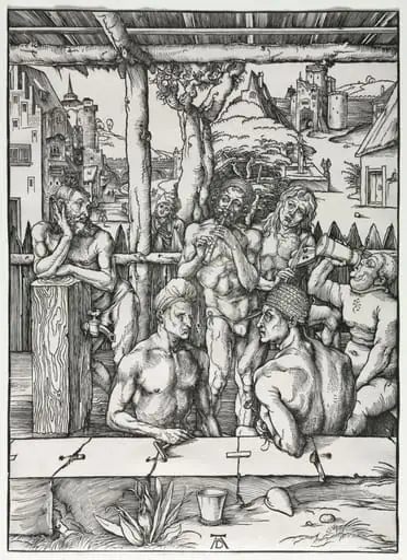 The Men's Bath House, by Albrecht Dürer