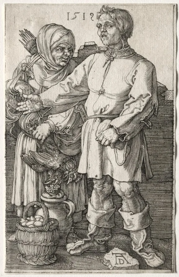 The Peasants at Market, by Albrecht Dürer, 1519
