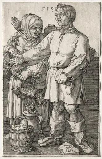 The Peasants at Market, by Albrecht Dürer