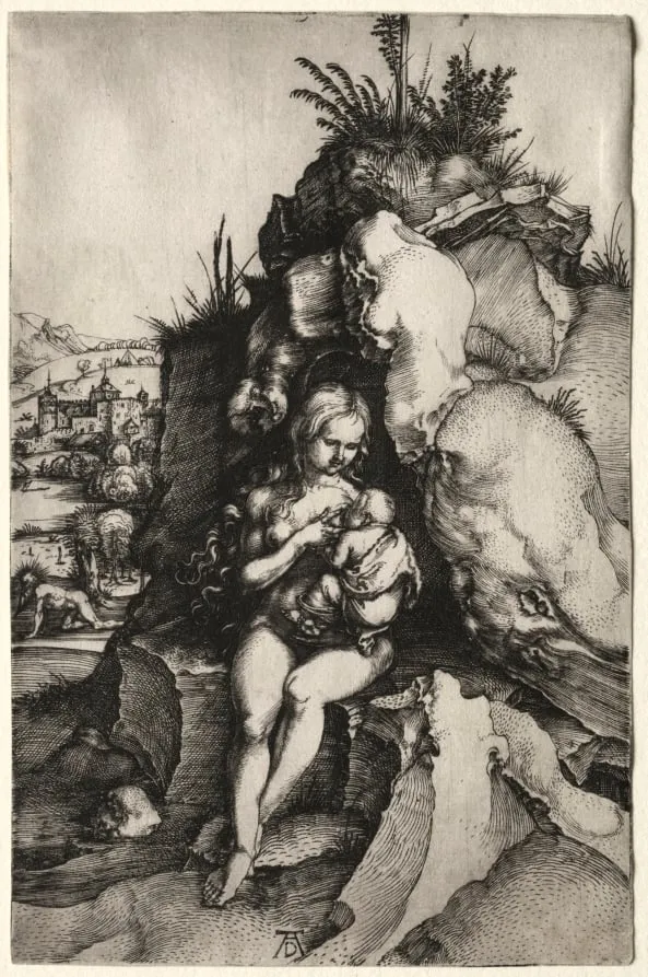 The Penance of St. John Chrysostom, by Albrecht Dürer, 1496