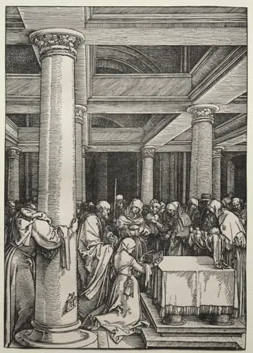 The Presentation of Christ in the Temple, by Albrecht Dürer