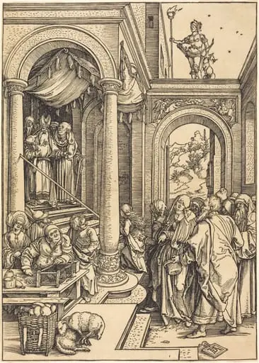 The Presentation of the Virgin in the Temple, by Albrecht Dürer