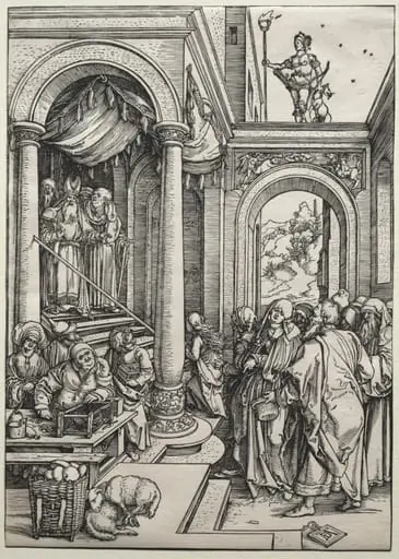 The Presentation of the Virgin in the Temple, by Albrecht Dürer
