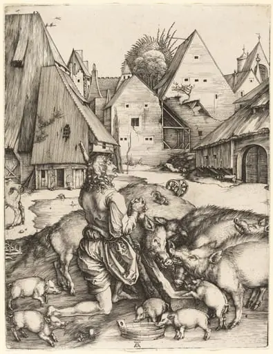 The Prodigal Son, by Albrecht Dürer