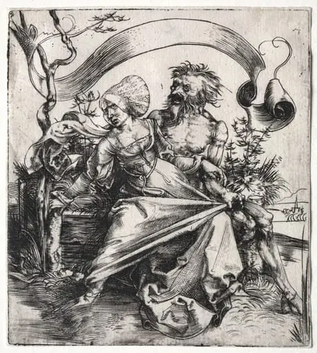 The Ravisher, by Albrecht Dürer