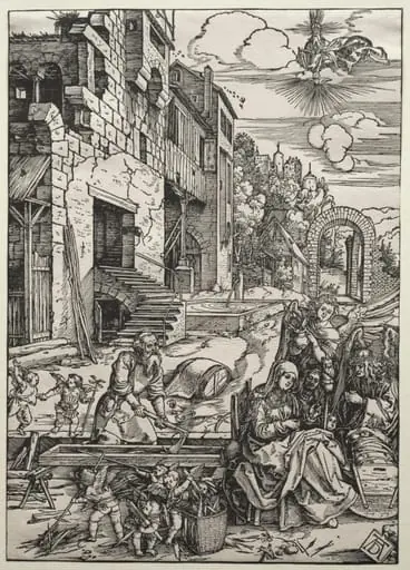 The Repose in Egypt, by Albrecht Dürer