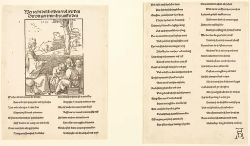 The School Teacher, by Albrecht Dürer