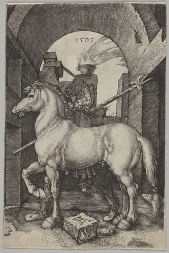 The Small Horse, by Albrecht Dürer