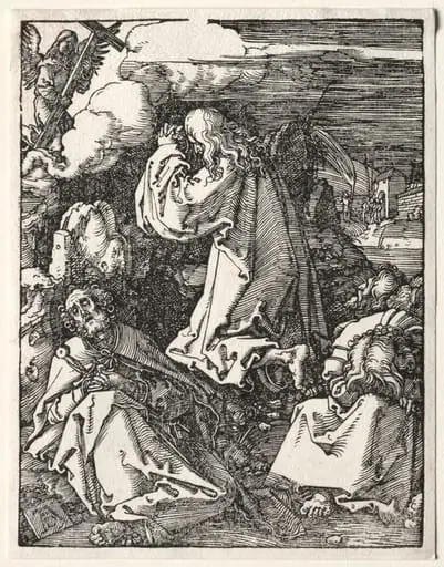 The Small Passion: Christ on the Mount of Olives, by Albrecht Dürer