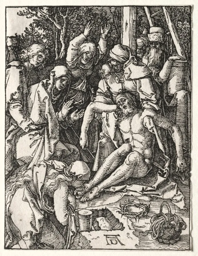 The Small Passion: Lamentation, by Albrecht Dürer, 1510
