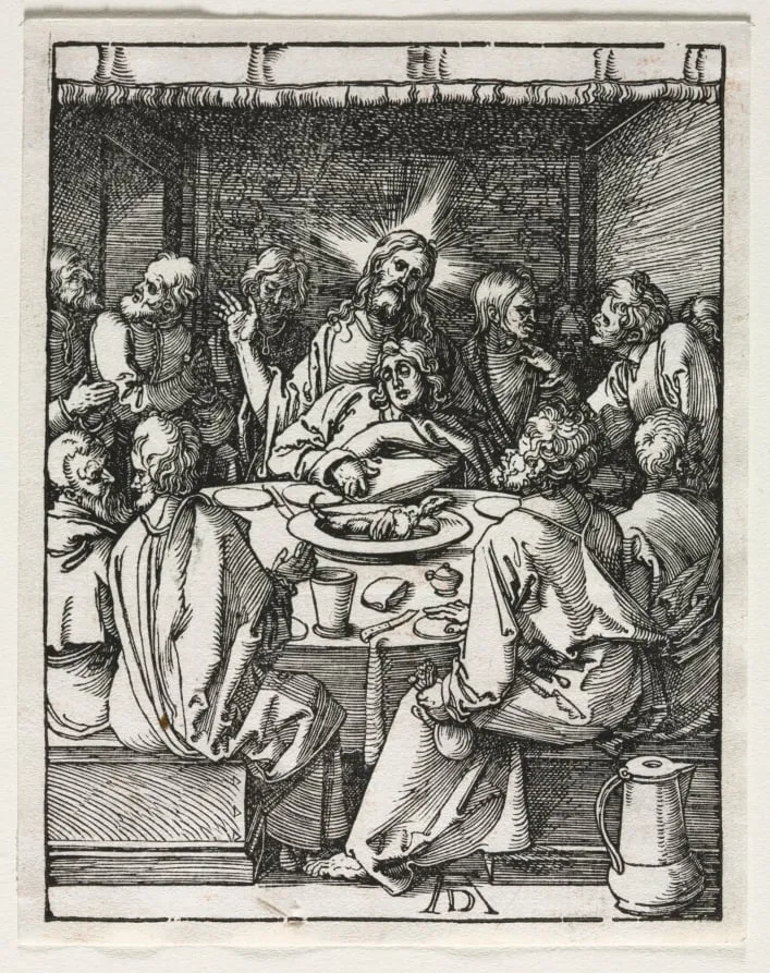The Small Passion: The Last Supper, by Albrecht Dürer, 1510