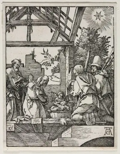 The Small Passion:  The Nativity, by Albrecht Dürer