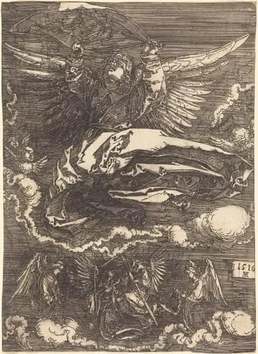 The Sudarium Held by One Angel, by Albrecht Dürer