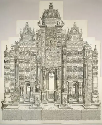 The Triumphal Arch of Maximilian, by Albrecht Dürer